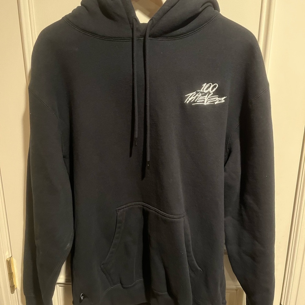 100 Thieves Black Hoodie